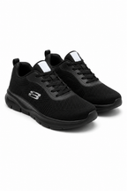 Lichtgewicht veterschoenen in zwart voor dagelijks gebruik. 4