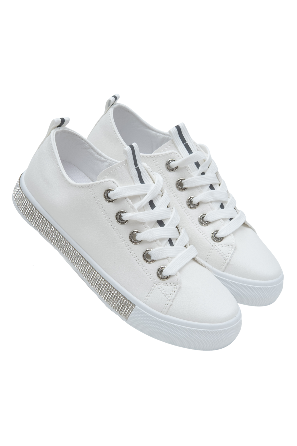 Sprankelende kristallen luxe sneakers voor elke gelegenheid. 4