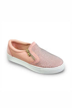 Glamoureuze Kristallen Suède Rits Pumps in roze met decoratieve details. 9