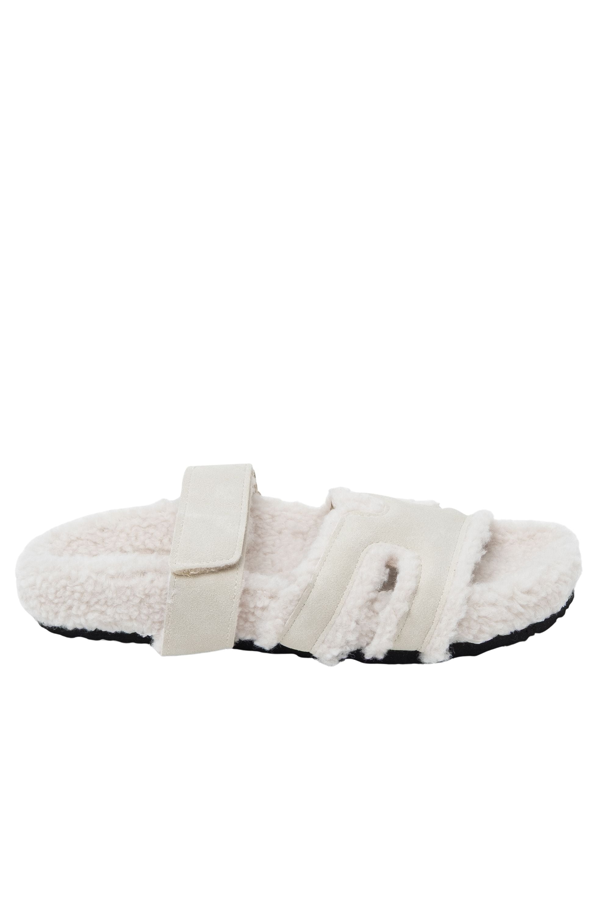 Snuggle Chic Slipper Sliders in luxe nude kleur 6