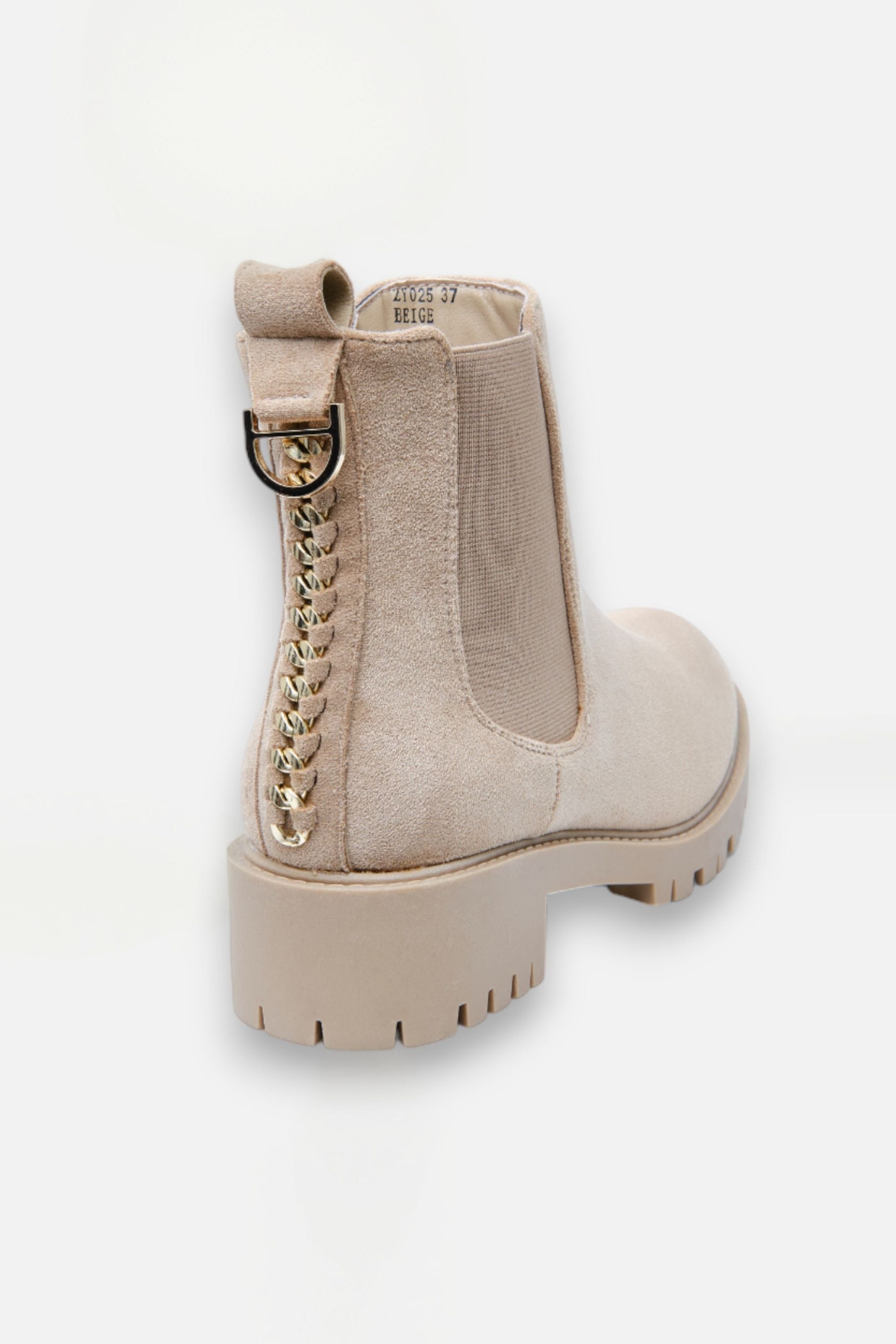 Sprankelende Chainstorm boots in nude kleur, perfect voor elke gelegenheid. 10