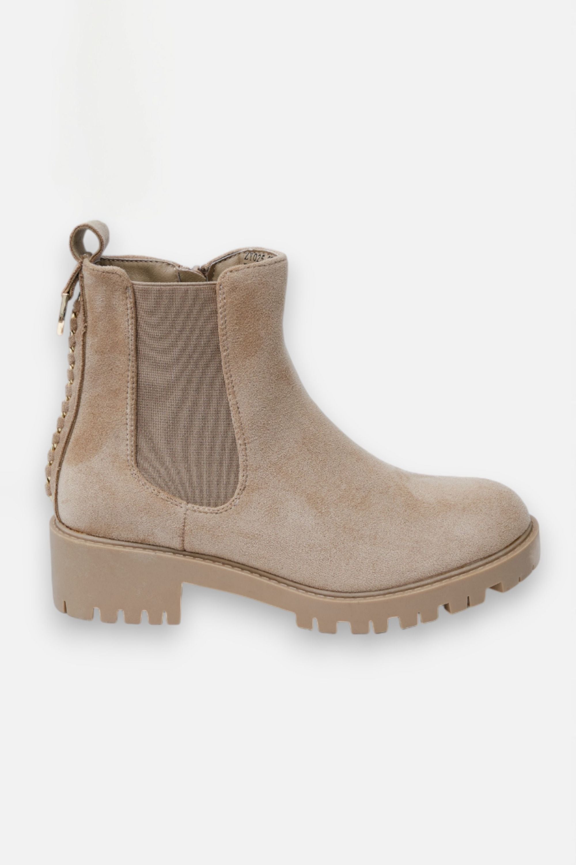 Sprankelende Chainstorm boots in nude kleur, perfect voor elke gelegenheid. 8