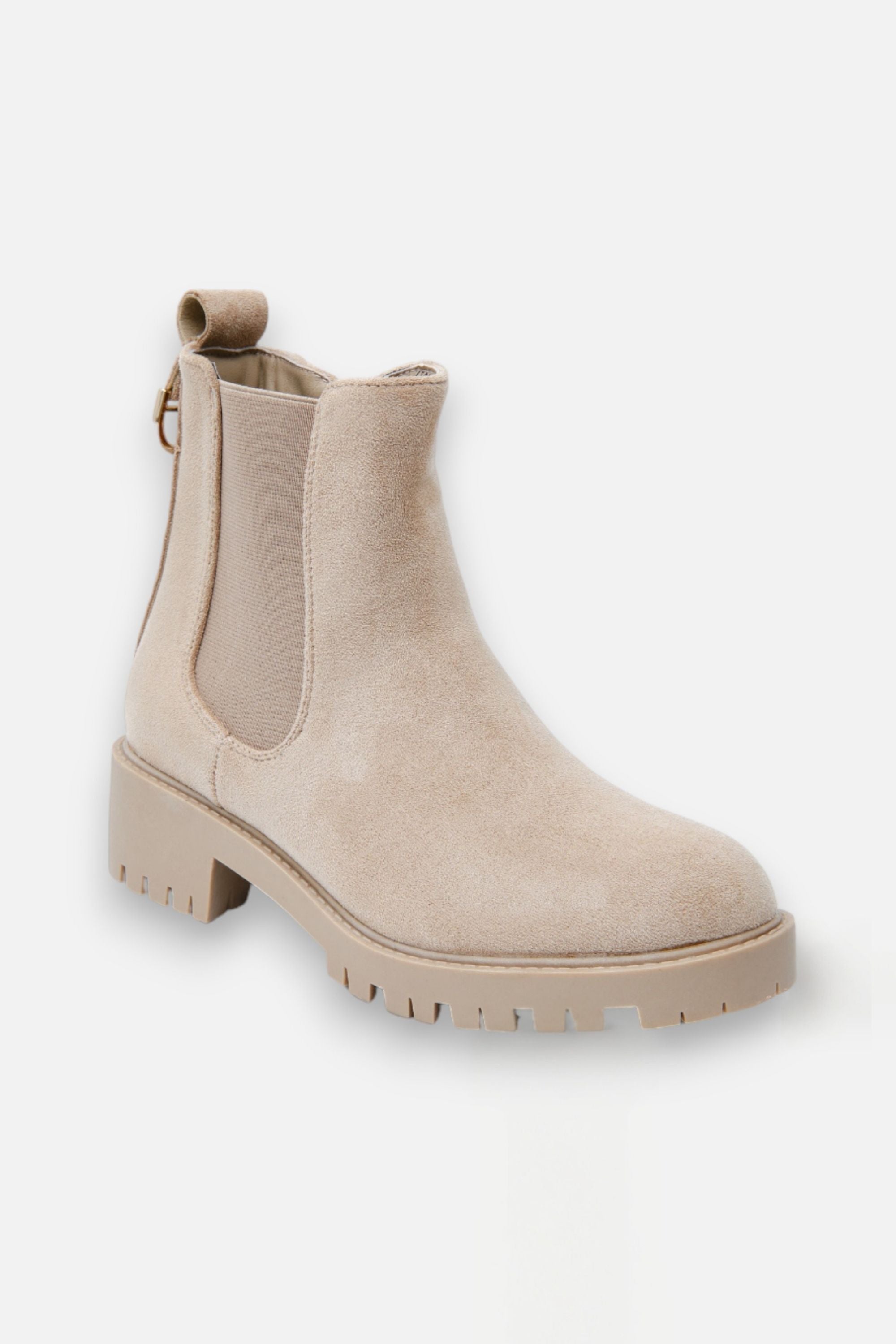 Sprankelende Chainstorm boots in nude kleur, perfect voor elke gelegenheid. 9