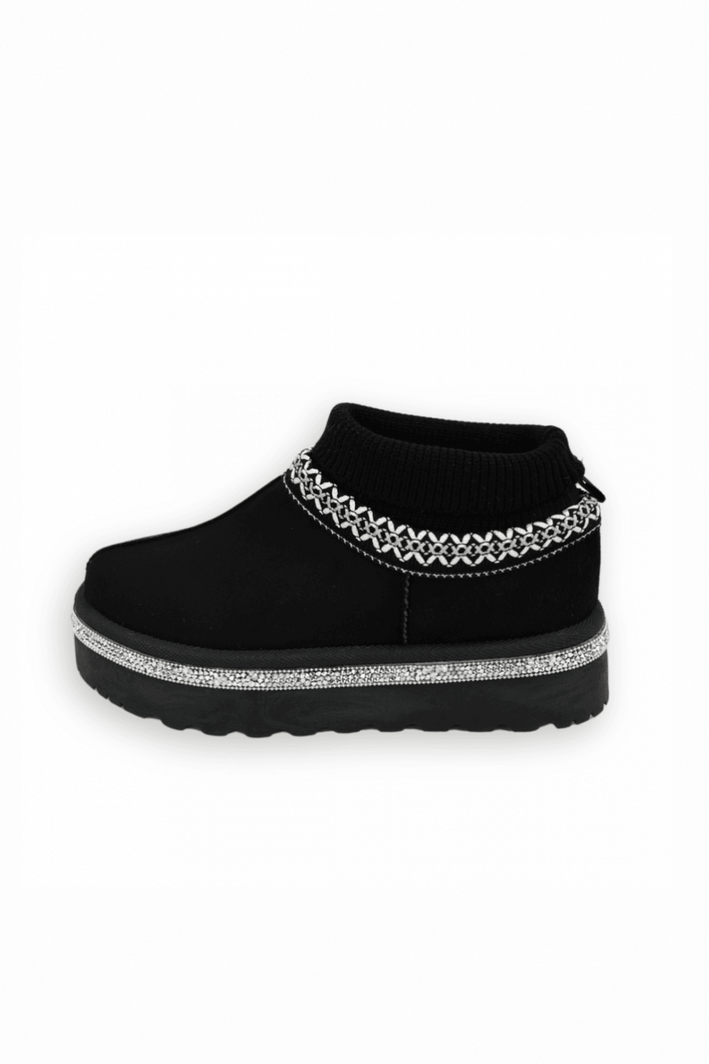 Sprankelende sok warmers mini snugg boots in zwart voor stijl en comfort. 7