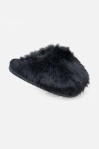 Ultieme Cosy Fluffy Slippers in luxe zwart voor comfortabel loungen. 5